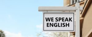 speak english